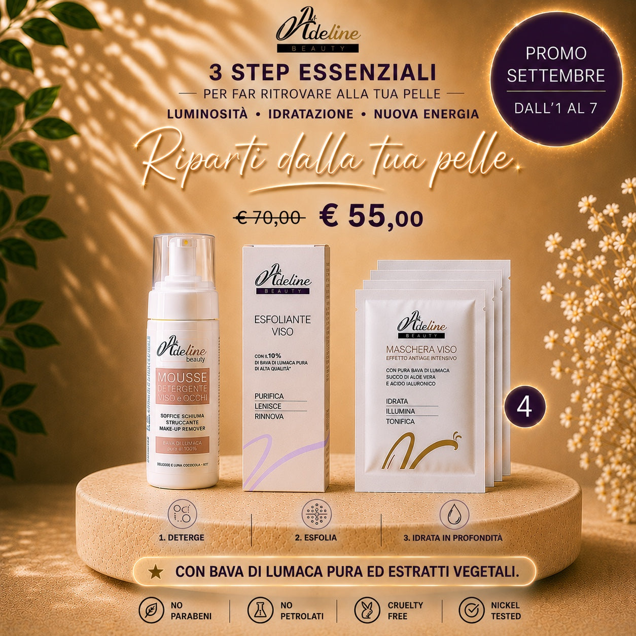 3 Step Essenziali – Promo Settembre