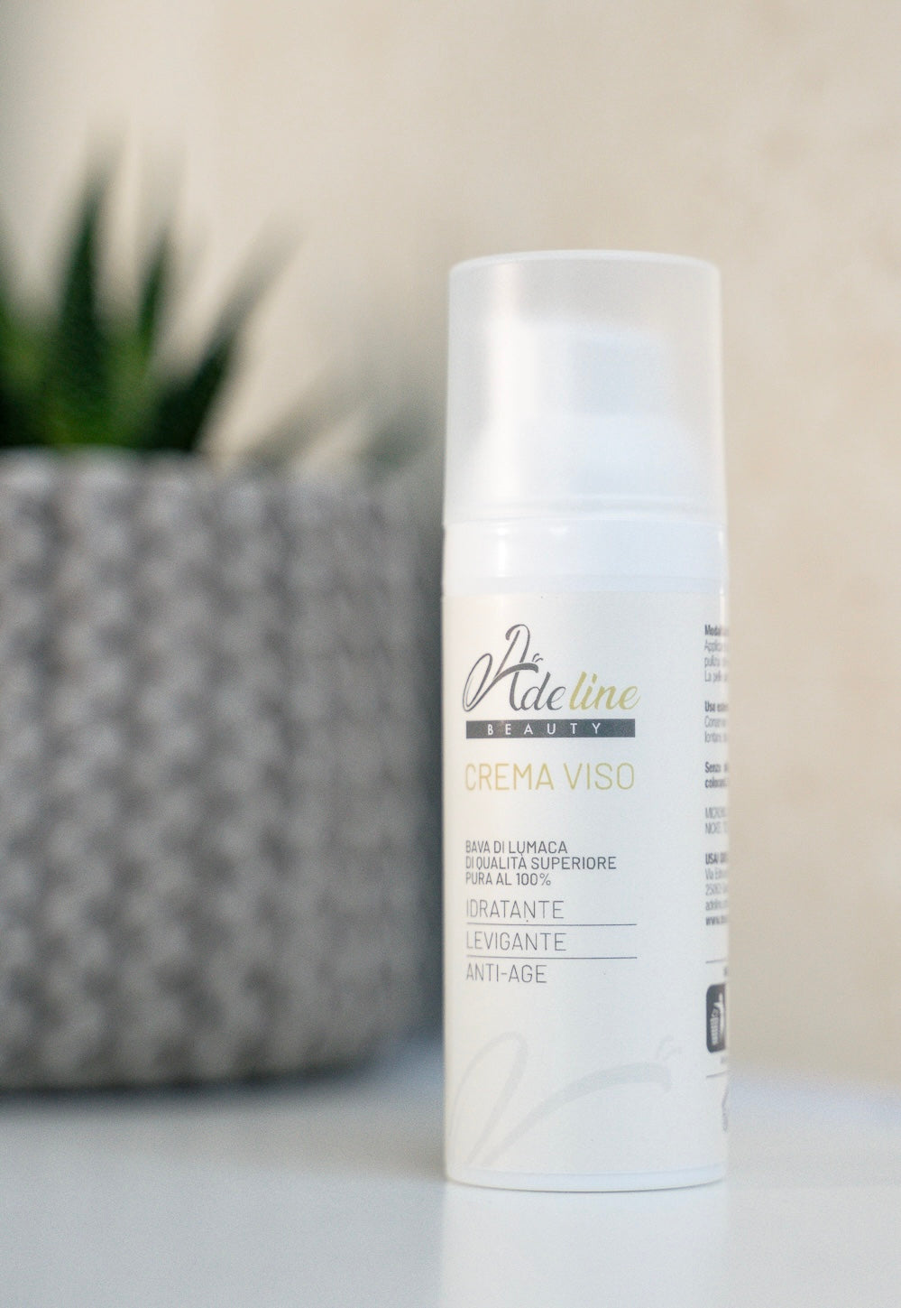 CREMA VISO   50 ml con il 65% di PURISSIMA BAVA DI LUMACA